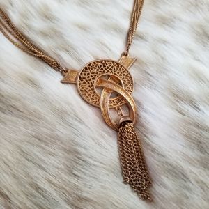 Vintage Art Deco Pendant Necklace